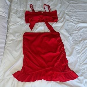 Red Women’s 2 piece set